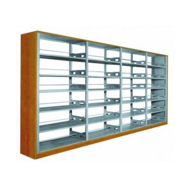 HT-H10007-豪华双柱书架