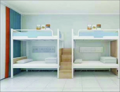 HT-C10033-双连四人位中梯上下层床