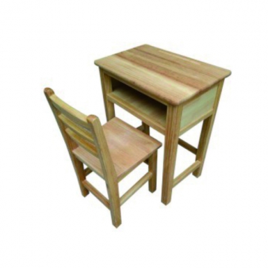 HT-B10010-实木课桌椅