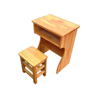 HT-B10007-实木课桌椅