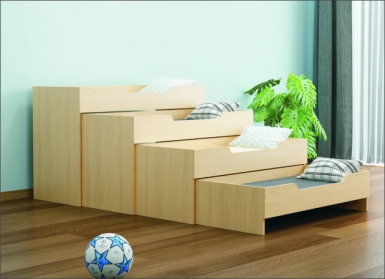 HT-A10038-实木幼儿床