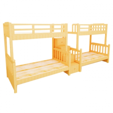 HT-A10017-实木上下层床