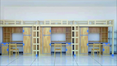 HT-A10011-实木公寓床